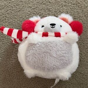 American Greetings White and Red Stuffed Animal